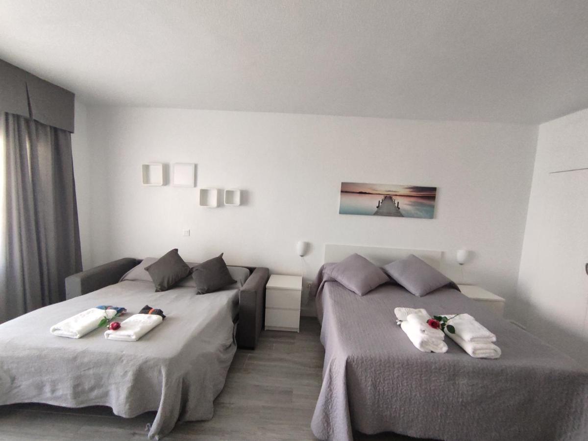 Apartamento Estudio Benalbeach Primera Linea De Playa *